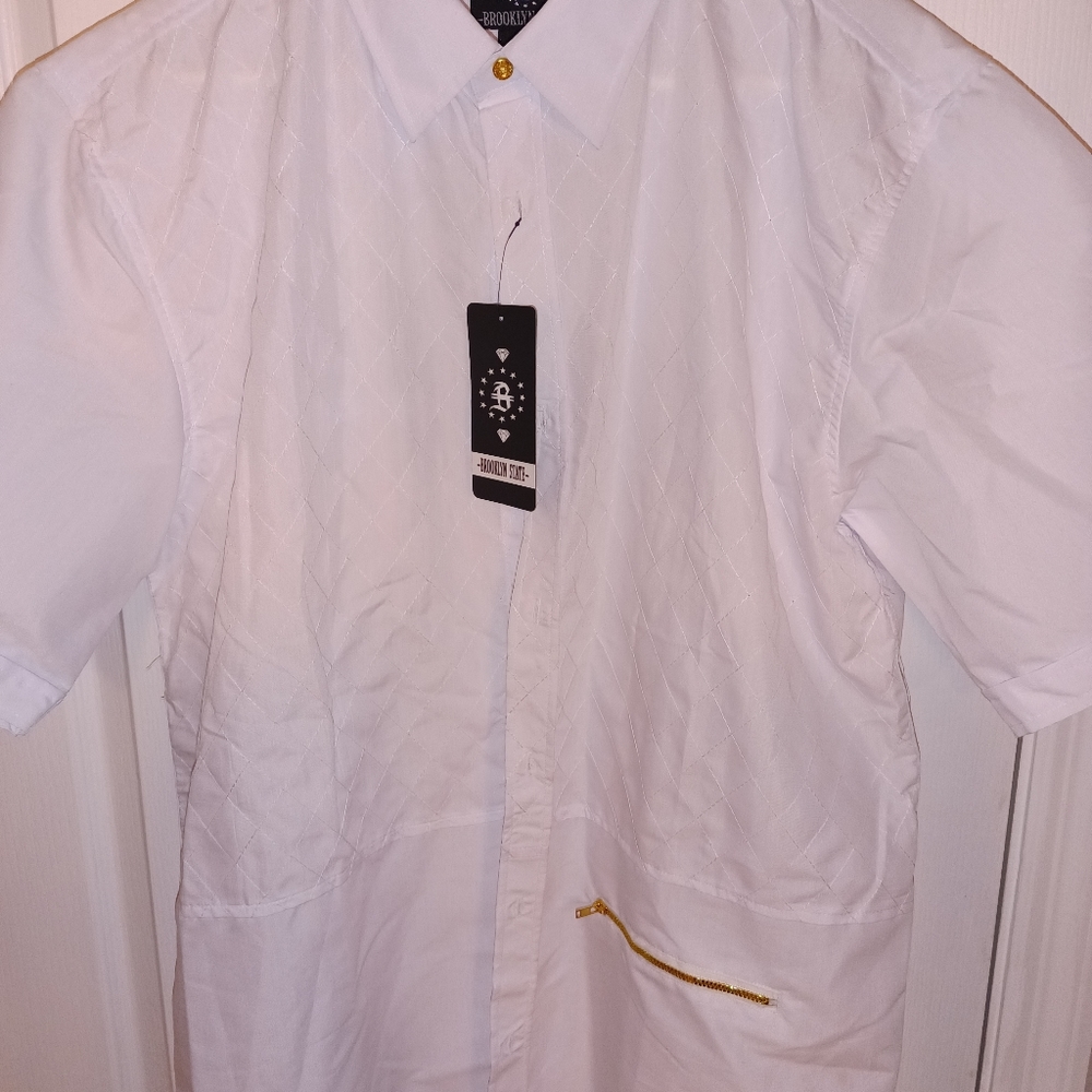 White Button down shirt